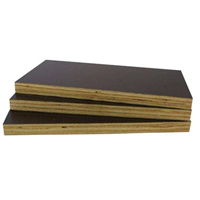 Panneau de contreplaqué filmé en peuplier - 250 x 125 cm - épaisseur 18 MM