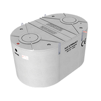 Fosse Toutes Eaux 6000 litres oblongue préfiltre avec tampons