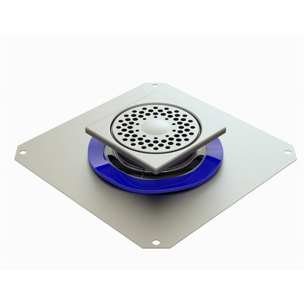 SIPHON 150X150 TELESCOPIQUE SORTIE VERT 50 MM 1550RBD