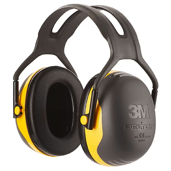 Casque antibruit réglable 3M Peltor X2A - SNR 31 dB - coloris jaune