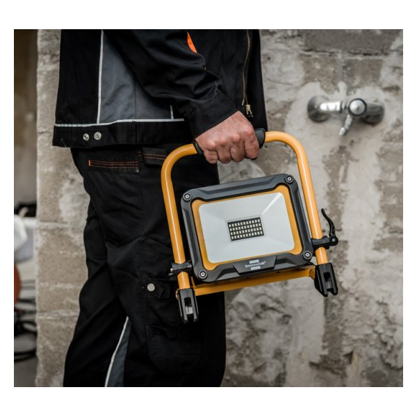 Projecteur de chantier portable à LED Brennenstuhl Jaro 2050 M - IP65 - 1950 lm - 20 W - 2 m de câble