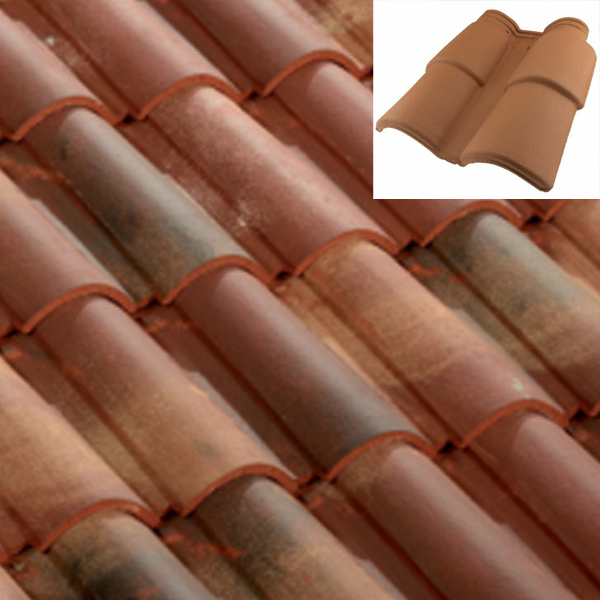 Tuile double de rive - Horizon 12 Terreal - 151HD - Pays d'Oc