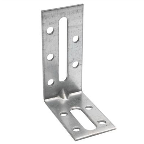 Équerre de fixation avec renfort EFIXR 100X55X30 mm épaisseur 2.5 mm