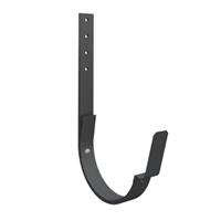 Crochet de gouttière développé 333 MM Lindab K21 pour chevron - acier galvanisé Gris anthracite RAL 7016