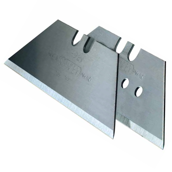 Lame trapézoidale réversible longueur 60 mm en blister de 10 lames