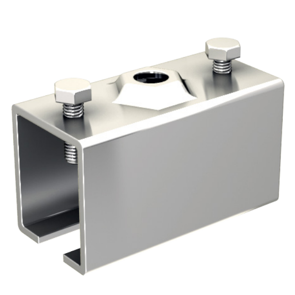 Manchon de raccordement nu Mantion 8578M pour rail Sportub 8570 - porte jusqu'à 2000 kg