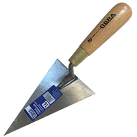 Truelle italienne triangulaire Obra 14 cm manche bois