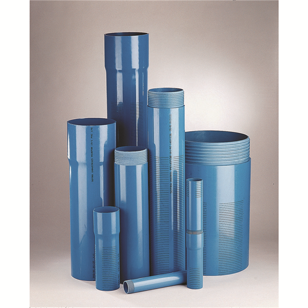 TUBE PVC FORAGE PEVEFOR PLEIN DIAMETRE 112X125 4M FILETE LISSE