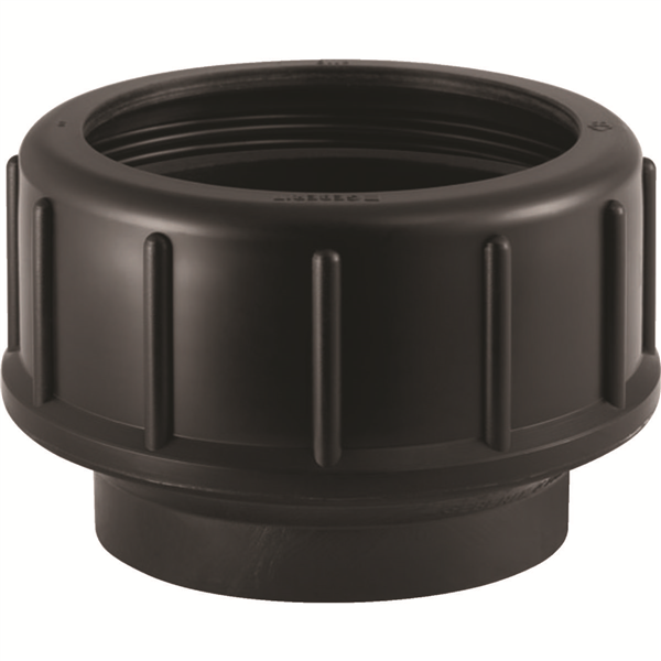 Tubulure filetée Geberit PE avec raccord à joint américain: d=110mm