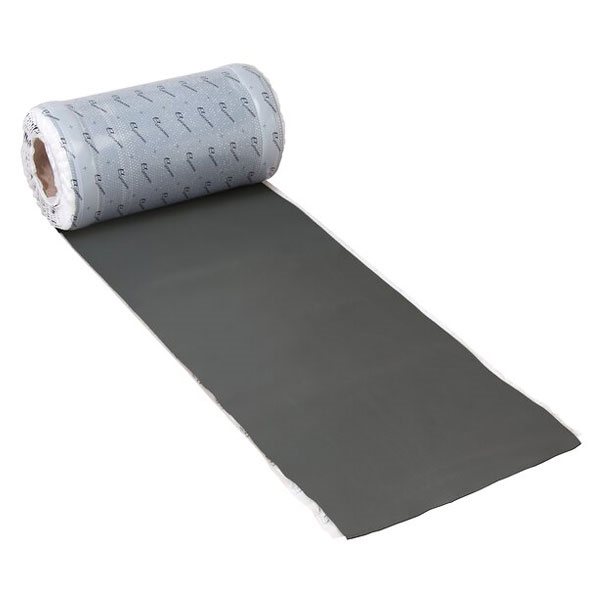 Bande d'étanchéité pour toiture auto-adhésive Wakaflex - Largeur 28 cm - Rouleau de 5 m - Gris Plomb