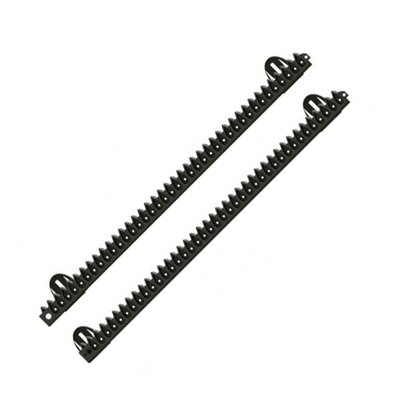 Crémaillère supplémentaire en nylon Moovo MR1 pour moteur de portail - 2 sections de 50 cm