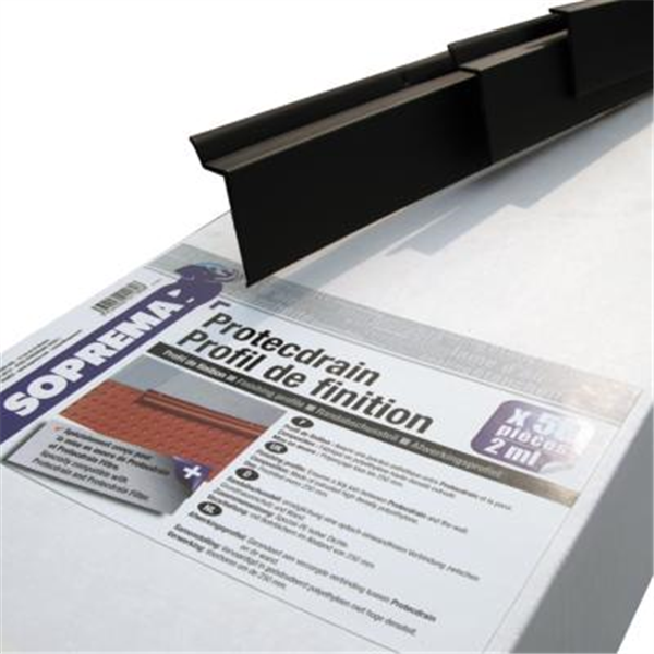 Profil de finition PROTECDRAIN