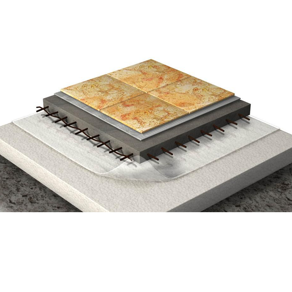 Panneau isolant pour sol  Unimat Sol en polystyrène expansé - 0,50 m².K/W - 2,50 M x  1,20 M - épaisseur 20 MM