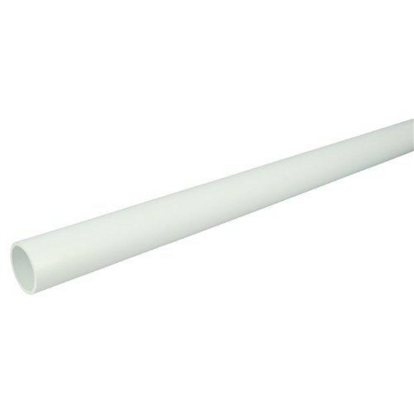 TUBE LISSE DE WC D.50 EN 2M BLANC
