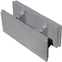 Bloc béton de coffrage calibré Stepoc - B60 - 500 MM x 200 MM x 200 MM