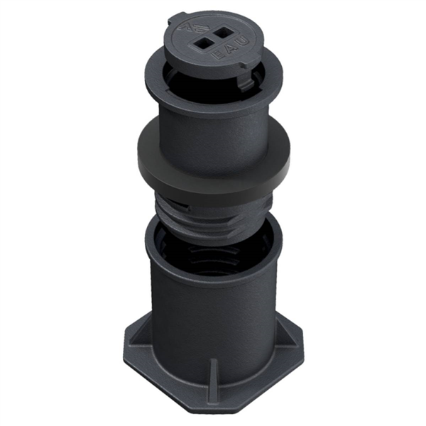 BOUCHE A CLE REGLABLE RONDE HAUTEUR REGLAGE 110