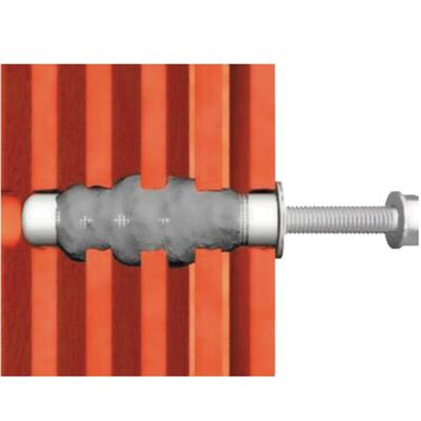 Tamis plastique avec collerette pour scellement Edia diamètre 16 mm longueur 125 mm lot de 4