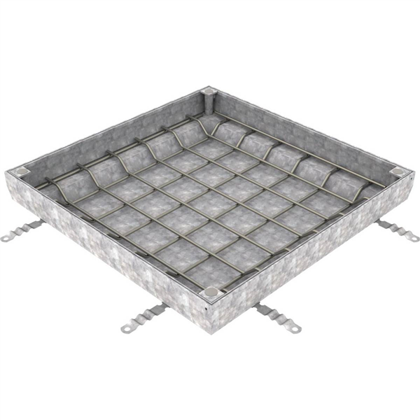 TRAPPE ACO UNIFACE ACIER GALVANISE 600X600MM H110MM C250 / 600KN