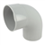 COUDE MF 87'30 D.125 GRIS