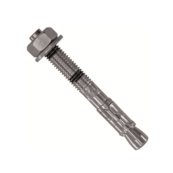 Goujon d'ancrage fileté Edia - Diamètre 12mm Longueur 135mm - Acier galvanisé - Lot de 15