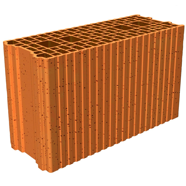 Brique Porotherm GF R20 Grand Format Roulée 20 cm - H.299 MM x L.500 MM x Ép.200 MM