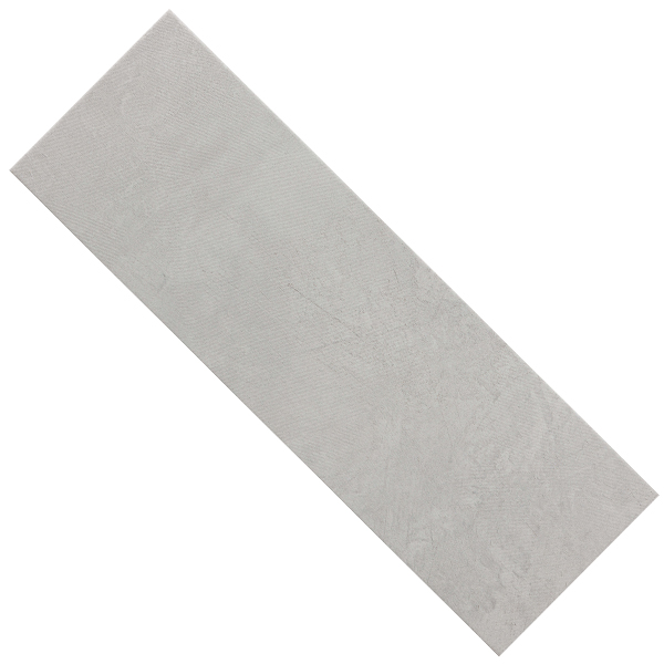 Faïence murale effet béton gratté - SOUL - Perla - 20 CMx60 CM ép.8,5 MM