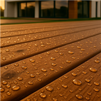 Lame de terrasse en bois hydrofugé - Orkka - Pin traité Classe 4 - 147 x 27 mm - Longueur 3,90 m