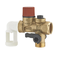 Groupe de sécurité coudé Fiabilis pour chauffe-eau -Laiton - MF 20 x 27 - Noyon & Thiebault