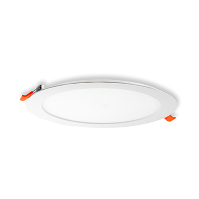 Luminaire encastré plafonnier LED 22W - Blanc neutre 4000K - 220-240V - Aluminium blanc
