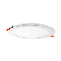 Luminaire encastré plafonnier LED 22W - Blanc neutre 4000K - 220-240V - Aluminium blanc