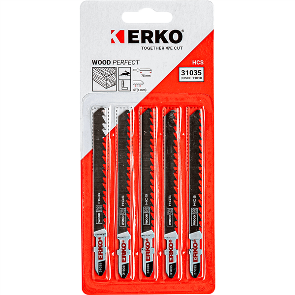 LAME SAUT. ERKO BOIS FAST NET 75MM 6T CARTE 5