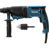 Perfo-burineur Makita HR2630X7 sds plus avec mandrin auto-serrant et coffret Makita