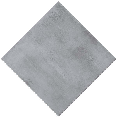 Carrelage extérieur grès cérame émaillé rectifié effet béton Edilis Steamtech - 60 CM x 60 CM - ép. 20 MM - Ash