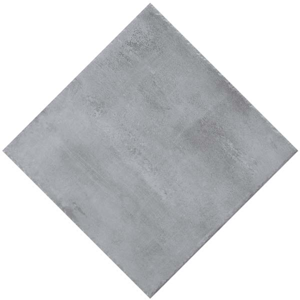 Carrelage extérieur grès cérame émaillé rectifié effet béton Edilis Steamtech - 60 CM x 60 CM - ép. 20 MM - Ash