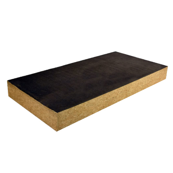 Panneau isolant laine de roche pour sous-face de dalle béton - Rockfeu REI 120 Black RsD - R 3,05 m².K/W - 1,20 M x 0,60 M - ép. 105 MM