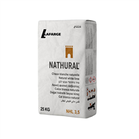 Chaux blanche NHL 3,5 pour bâtis et supports anciens - Nathural - sac de 25 kg