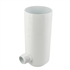 Récupérateur eau de pluie pour tube de descente cylindrique Ø 80 mm - Nicoll - Techtan blanc