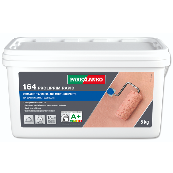Primaire d'accrochage multi-supports - 164 Proliprim Rapid - Seau de 5 KG