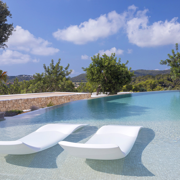 Mosaïque en émaux de verre antidérapants Zen - carreau de 2,5 x 2,5 cm - trame de 49,5 x 31,2 cm - Ash