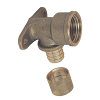 Applique à glissement femelle - PER Ø20 - coude femelle 15/21