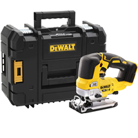 Scie Sauteuse Dewalt DCS334NT-XJ XR 18V S/Batterie ni Chargeur en Coffret Tstak