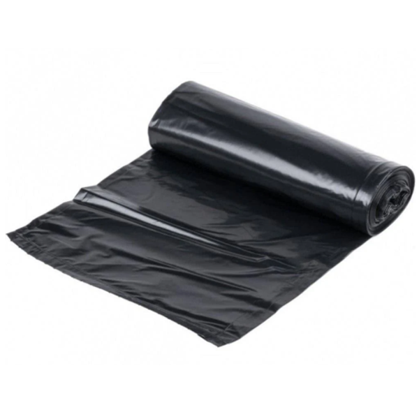 Sac poubelle Eco noir 20 microns capacité 30 litres rouleau de