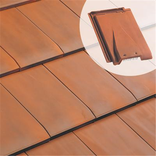 Tuile chatière en terre cuite - HP 10 Huguenot - Flammé rustique