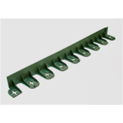 BORDURE SOUPLE VERTE 80X8X4.5CM