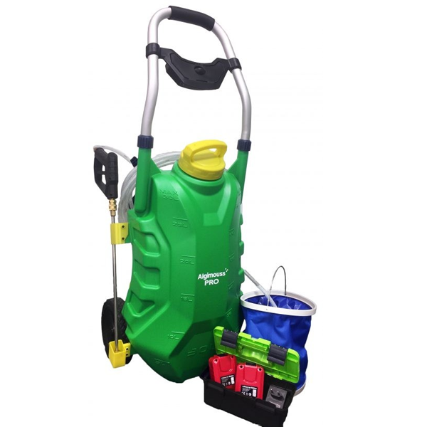 Pulvérisateur électrique autonome Algimouss Algipulvé Pro III avec 2 batterie - capacité 30 litres