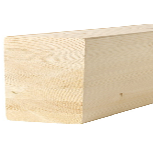 Lamellé-collé en sapin GL24H - bois non traité - 200 x 200 mm - longueur 12,00 M