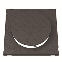 Regard de trottoir cadre carré B125 700x700