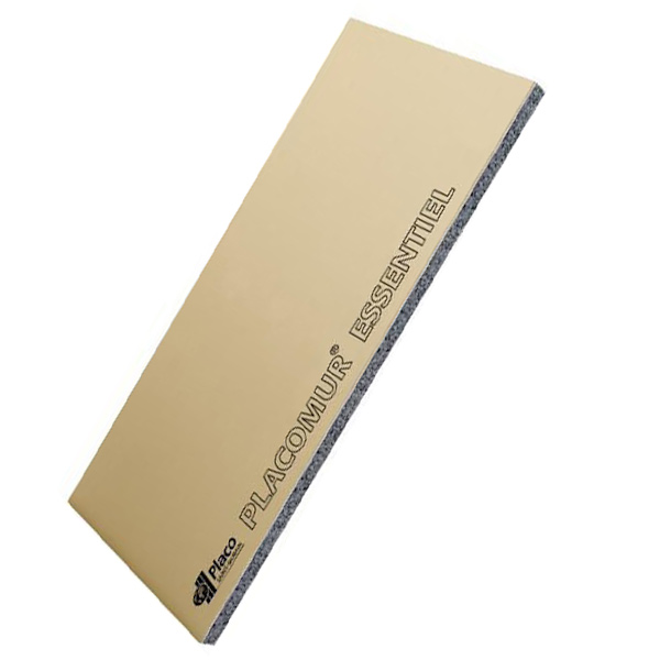Doublage isolant standard Placomur Essentiel - BA13+60 mm - R 1,90 m².K/W - 2,60 M x 1,20 M