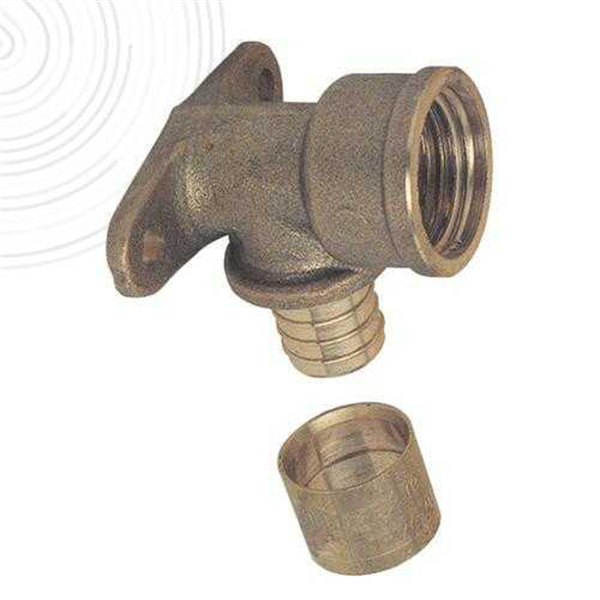 Applique à glissement femelle - PER Ø16 - coude femelle 15/21