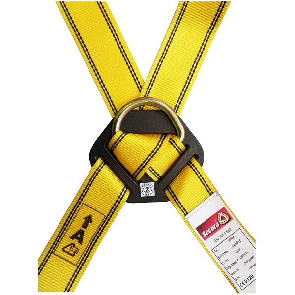 Harnais de sécurité 2 points d'accrochage dorsal et sternal